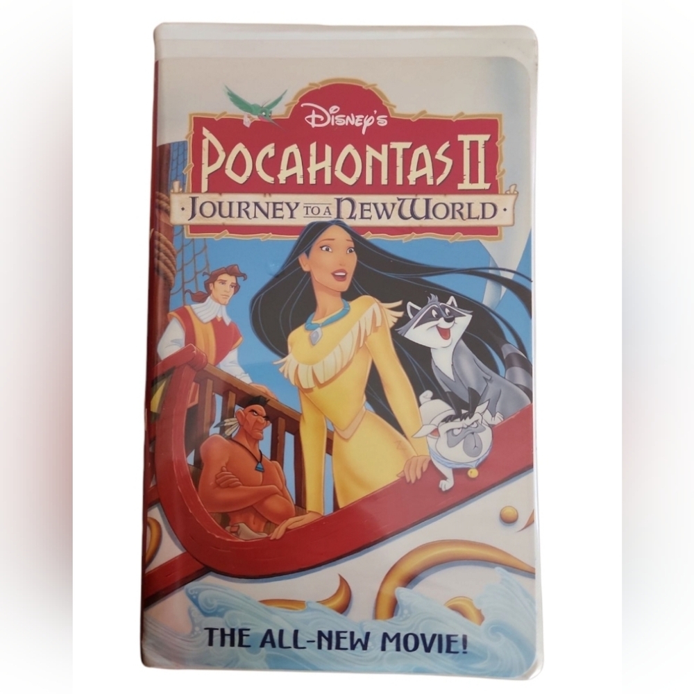 Disney POCAHONTAS II VHS Movie Journey To A New World